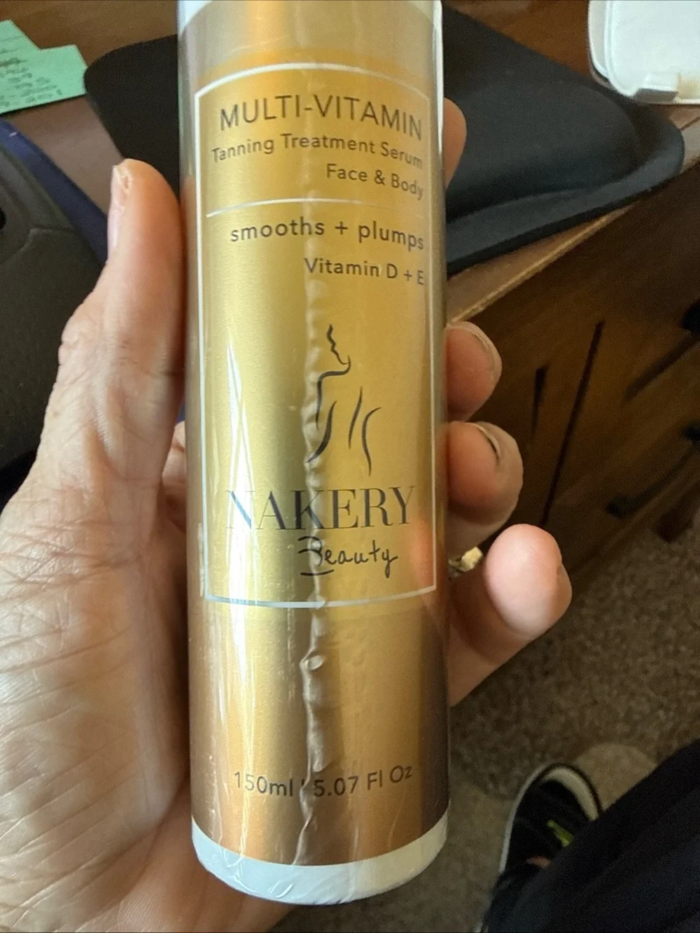 Multi-Vitamin Tanning Treatment Serum - Nakery Beauty